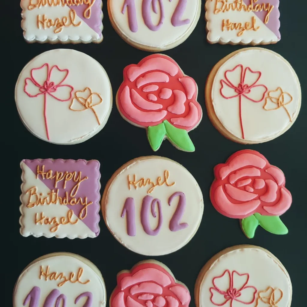 simple birthday cookies