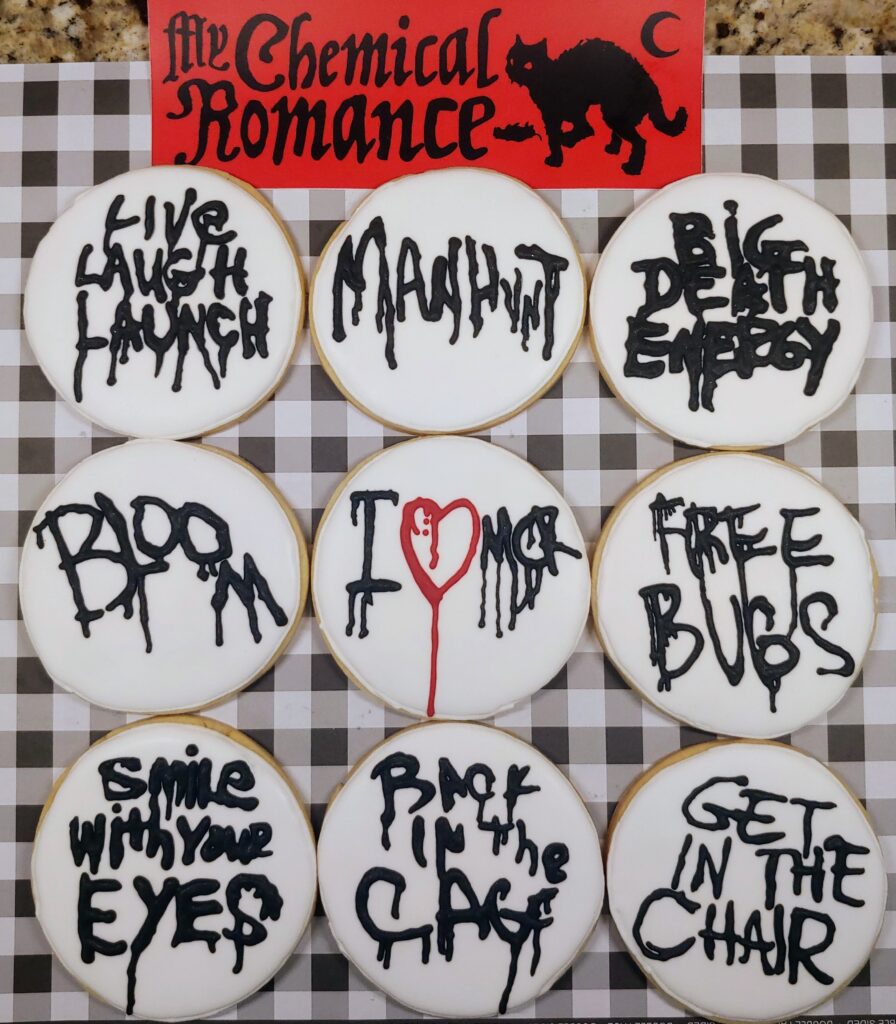 My Chemical Romance cookies