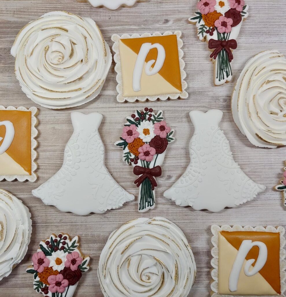 bridal shower cookies