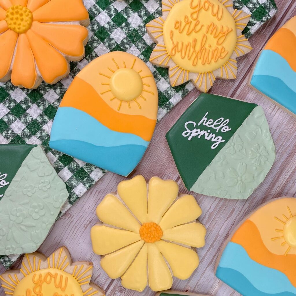 spring time cookies