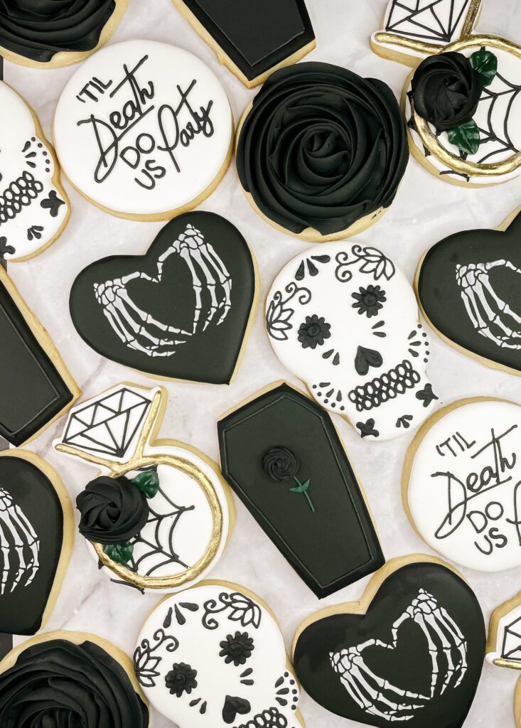 till death bachelorette cookies